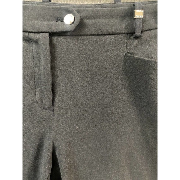 Calvin Klein Pants Womens 4 Black Straight Leg Trousers Business - Picture 10 of 15